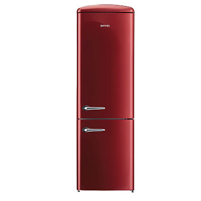 Gorenje ONRK193 Freestanding Fridge Freezer, A+++ Energy Rating, 60cm Wide Bordeaux Gorenje ONRK193 Freestanding Fridge Freezer, A+++ Energy Rating, 60cm Wide Bordeaux